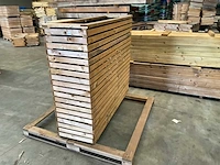 Garlux bloembak geïmpregneerd vuren 120x40x105 cm - afbeelding 4 van  5