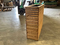 Garlux bloembak geïmpregneerd vuren 120x40x105 cm - afbeelding 5 van  5