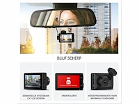 Garmin dash cam x110 140 graden 1080p hd video 2,4 lcd scherm spraakbediening gps live weergave zwart - afbeelding 4 van  6