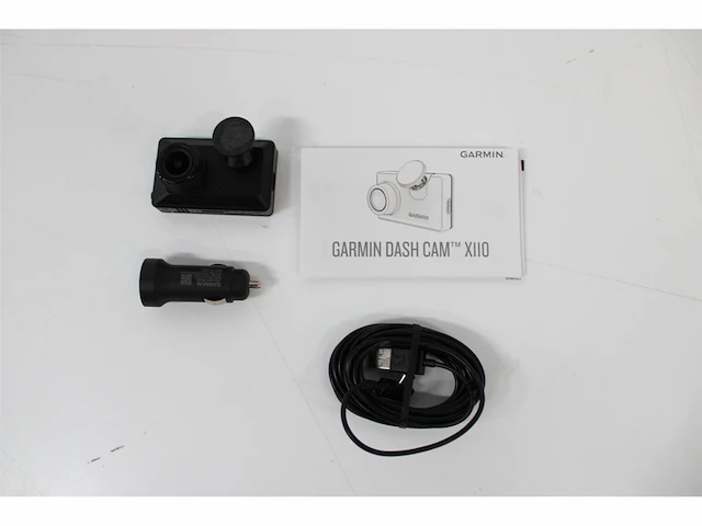 Garmin dash cam x110 140 graden 1080p hd video 2,4 lcd scherm spraakbediening gps live weergave zwart - afbeelding 5 van  6