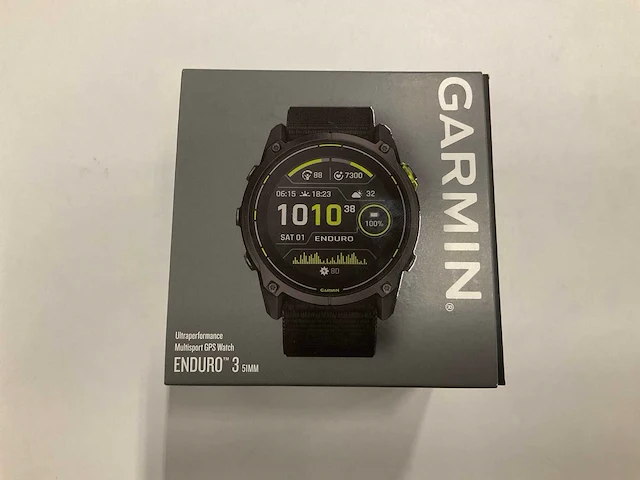 Garmin enduro 3 ultraperformance multisport gps watch - afbeelding 1 van  2