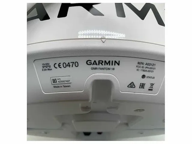 Garmin gmr fantom 18 18 inch digital marine radar - 010-01706-00 - afbeelding 2 van  6