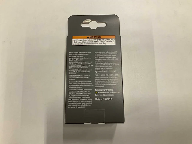 Garmin hrm200 heart rate monitor xs-s - afbeelding 2 van  2