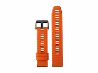 Garmin quick fit 22 watch band ember orange silicone - afbeelding 1 van  1