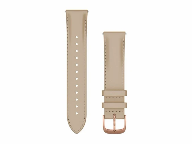 Garmin quick release italian leather polsband 20mm - afbeelding 1 van  2