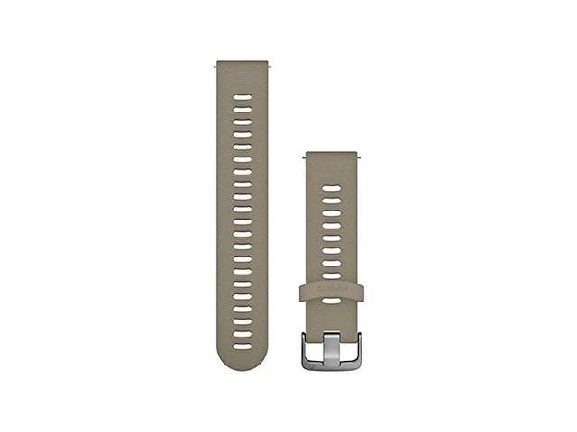 Garmin quick release siliconen horlogebandje 20mm polsbandje wearablebandje zandsteen - afbeelding 1 van  1