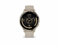 Garmin venu 3s - smartwatch - amoled-scherm - french grey - afbeelding 1 van  2