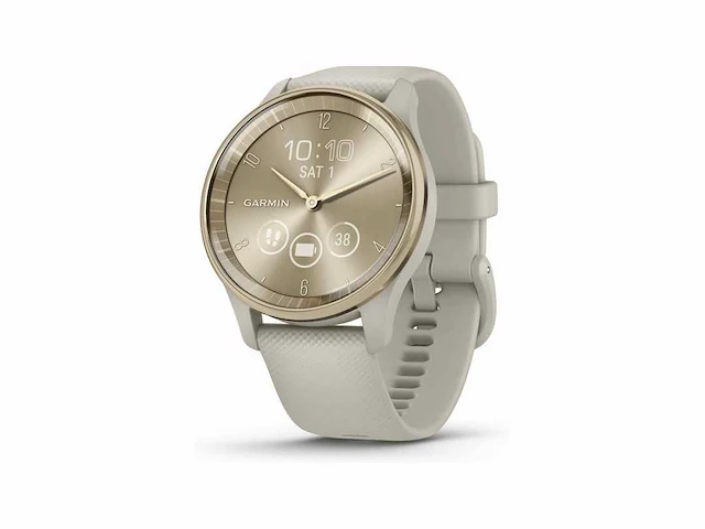 Garmin vivomove trend - smartwatch dames - 40mm- french grey - afbeelding 1 van  2