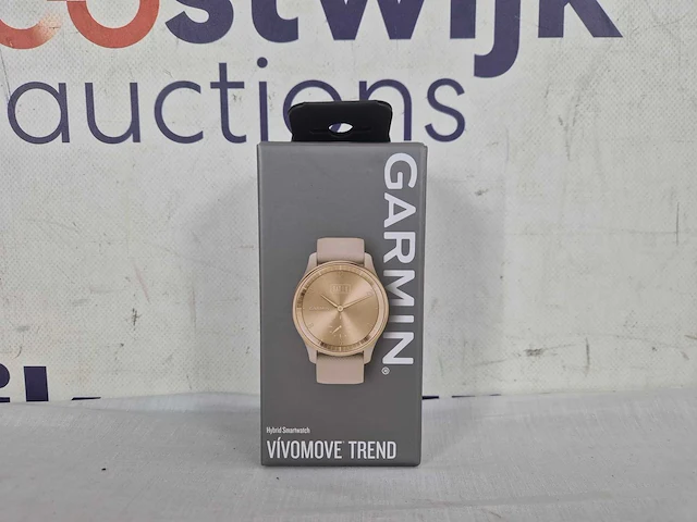 Garmin vivomove trend - smartwatch dames - 40mm- french grey - afbeelding 2 van  2