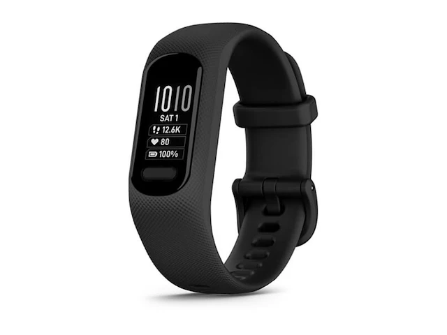Garmin vivosmart 5 activity tracker l gebruiksvriendelijk fitness tracker met gps functie zwart - afbeelding 1 van  5