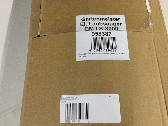 Gartenmeister - gm ls-3000/958387 - bladblazer - afbeelding 2 van  4