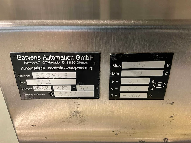 Garvens s2 controleweger - afbeelding 6 van  16