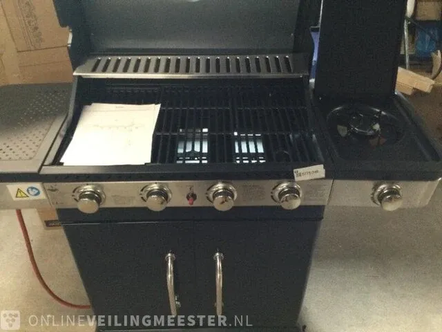 Gas barbecue el fuego, burlington, zwart - afbeelding 4 van  5