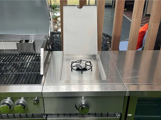 Gas bbq - vonato - rvs keuken grill elite 6 - 6 branders - afbeelding 9 van  10