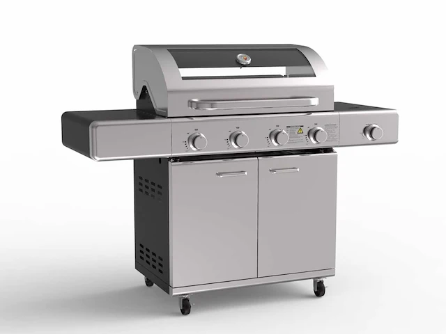 Gas bbq - vonato - rvs sydney grill deluxe 4 - 4 branders - afbeelding 1 van  4