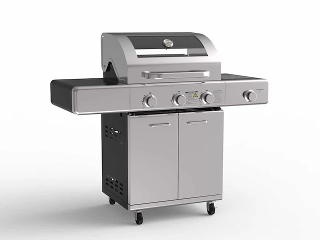 Gas bbq - vonato - rvs sydney grill expert 3 - 3 branders - afbeelding 1 van  2