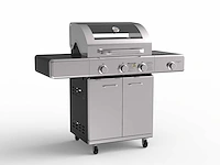 Gas bbq - vonato - rvs sydney grill expert 3 - 3 branders - afbeelding 1 van  2