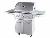 Gas bbq - vonato - rvs traditionele grill 3 - 3 branders - afbeelding 1 van  3