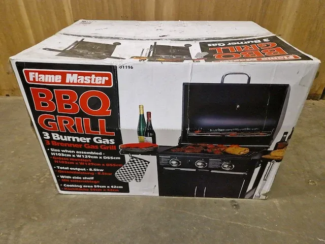 Gas bbq - afbeelding 1 van  4