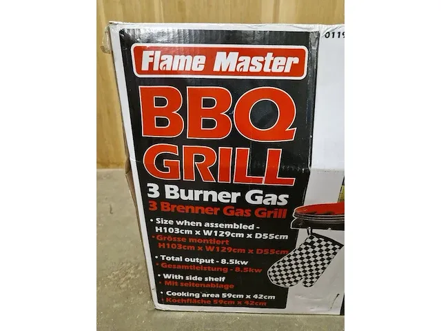Gas bbq - afbeelding 2 van  4