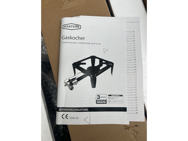 Gas cooker meateor - afbeelding 4 van  5
