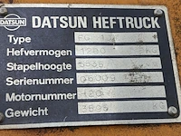 Gas heftruck, datsun - afbeelding 24 van  25