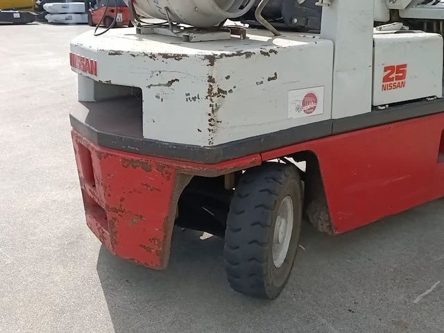Gas heftruck, nissan, ph02a5u 2.5t - afbeelding 5 van  31
