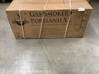 Gas smoker el fuego, portland xl, ay3172, zwart - afbeelding 2 van  4