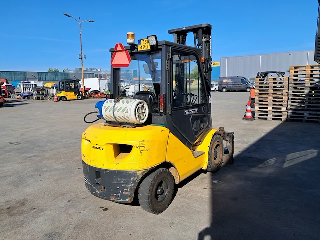 Gas vorkheftruck, komatsu, fg30t-16r, 2008 - afbeelding 39 van  43