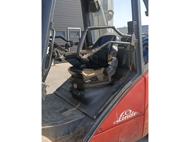Gas vorkheftruck met kantelaar linde, h35t, bouwjaar 2003 - afbeelding 3 van  32