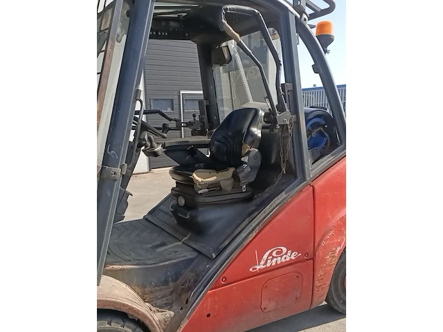 Gas vorkheftruck met kantelaar linde, h35t, bouwjaar 2003 - afbeelding 4 van  32