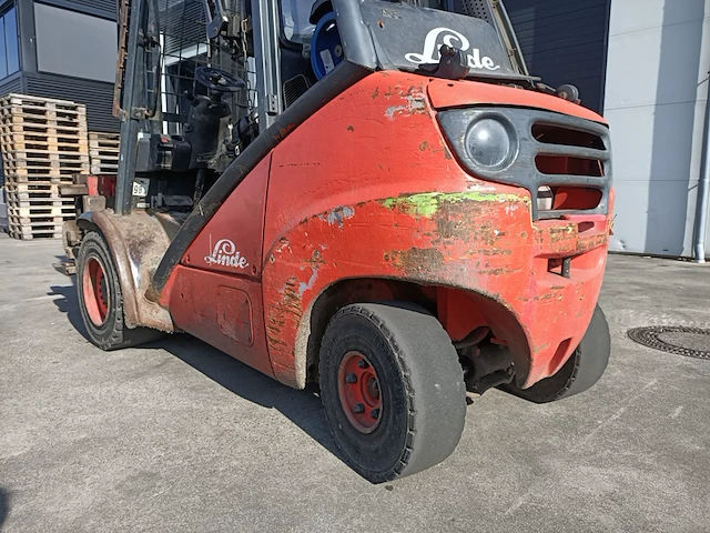 Gas vorkheftruck met kantelaar linde, h35t, bouwjaar 2003 - afbeelding 13 van  32