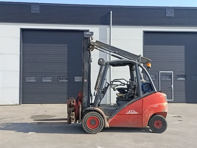 Gas vorkheftruck met kantelaar linde, h35t, bouwjaar 2003 - afbeelding 12 van  32