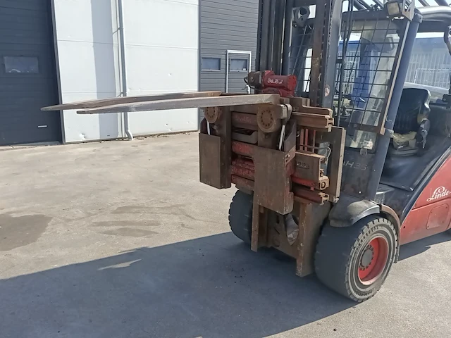 Gas vorkheftruck met kantelaar linde, h35t, bouwjaar 2003 - afbeelding 24 van  32