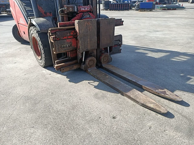 Gas vorkheftruck met kantelaar linde, h35t, bouwjaar 2003 - afbeelding 25 van  32