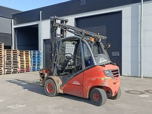 Gas vorkheftruck met kantelaar linde, h35t, bouwjaar 2003 - afbeelding 23 van  32
