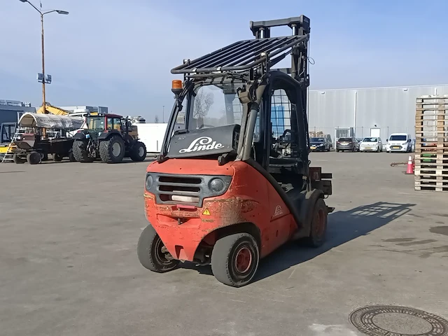 Gas vorkheftruck met kantelaar linde, h35t, bouwjaar 2003 - afbeelding 28 van  32