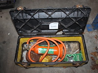 Gasbranderset in koffer. - afbeelding 1 van  2