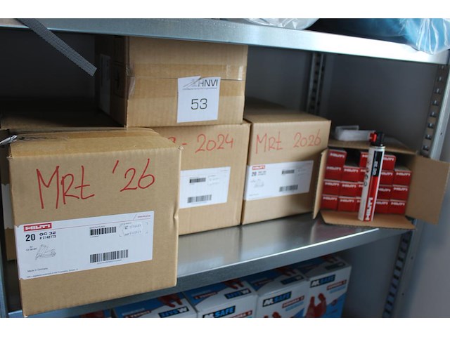 Gasbussen hilti gc32, 178 stuks. - afbeelding 1 van  3
