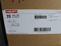 Gasbussen hilti gc32, 178 stuks. - afbeelding 2 van  3
