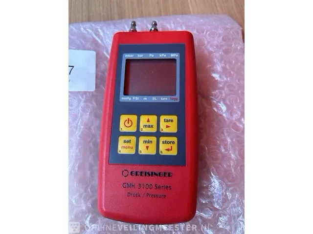 Gasdruk/luchtdruk meter greisinger, gmh 3161-13 - afbeelding 2 van  3