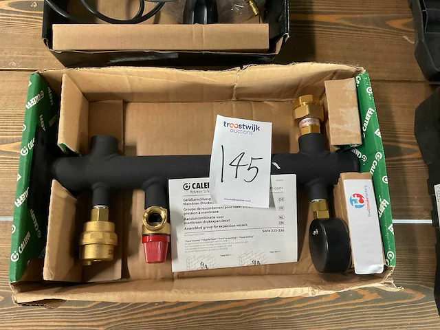 Gasflesreduceerder en aansluitcombinatie - afbeelding 5 van  6