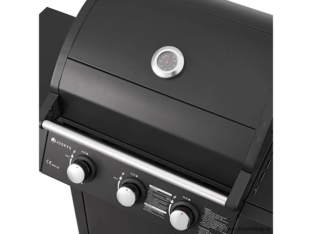 Gasgrill / barbecue louisiana 3 branders - afbeelding 5 van  14