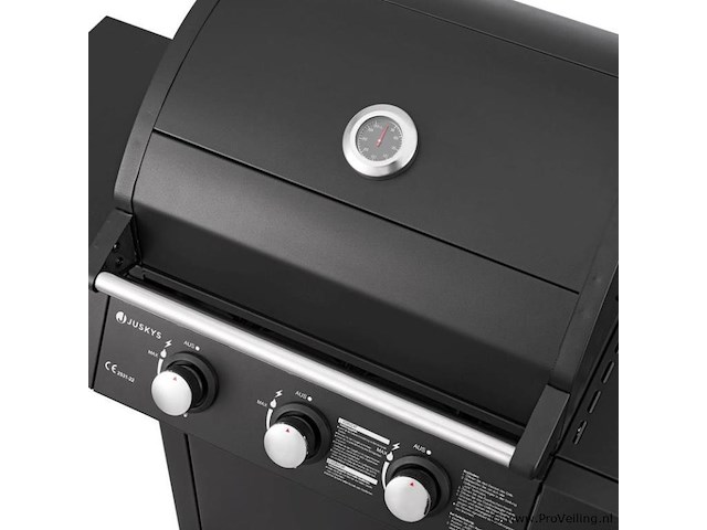 Gasgrill / barbecue louisiana 3 branders - afbeelding 5 van  14