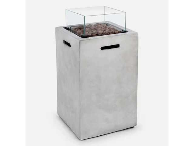 Gashaardtafel voor buiten 49x49x88cm propaan/butaan wellnature - afbeelding 1 van  3