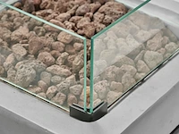 Gashaardtafel voor buiten 49x49x88cm propaan/butaan wellnature - afbeelding 2 van  5