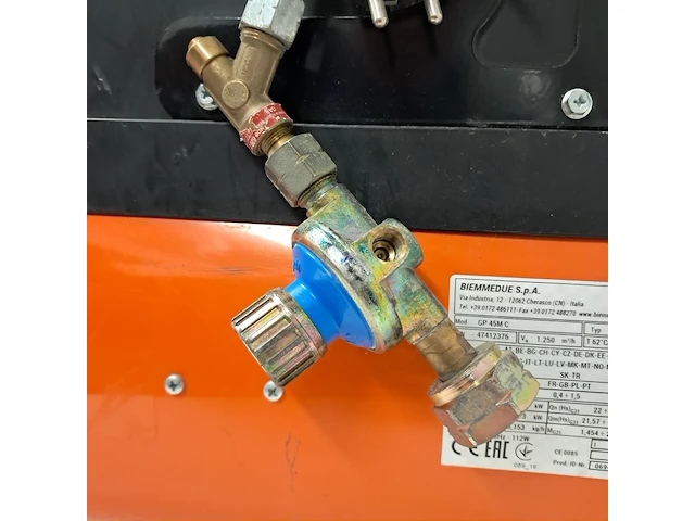 Gasheater 52kw 230v, biemmedue, gp45m, 2018 - afbeelding 5 van  7