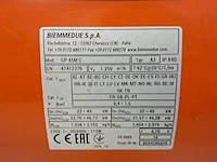 Gasheater 52kw 230v, biemmedue, gp45m, 2018 - afbeelding 7 van  7
