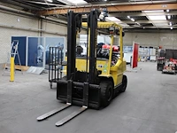 Gasheftruck hyster h4.00xm-5 v.v. sideshift, tweedelige mast en afgelezen urenstand 5827 uur. bouwjaar 2000... - afbeelding 1 van  9