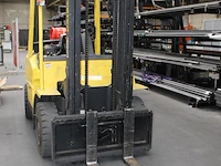 Gasheftruck hyster h4.00xm-5 v.v. sideshift, tweedelige mast en afgelezen urenstand 5827 uur. bouwjaar 2000... - afbeelding 2 van  9